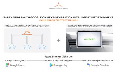 INTERNATIONAL NEWS: RENAULT-NISSAN-MITSUBISHI AND GOOGLE JOIN FORCES ON NEXT-GENERATION INFOTAINMENT