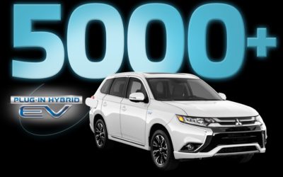 OUTLANDER PHEV SETS CANADIAN RECORD WITH 5,000  SOLD