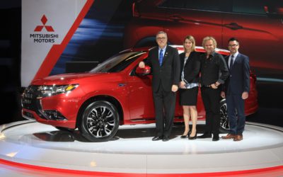 Le tout nouveau Outlander PHEV de Mitsubishi au Salon de l’auto de Montréal