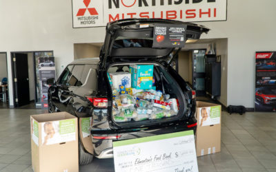 Mitsubishi and its dealers donate more than $225,000 to help those experiencing food insecurity