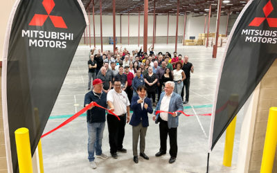 Mitsubishi ouvre un nouveau centre de distribution de pièces à Mississauga